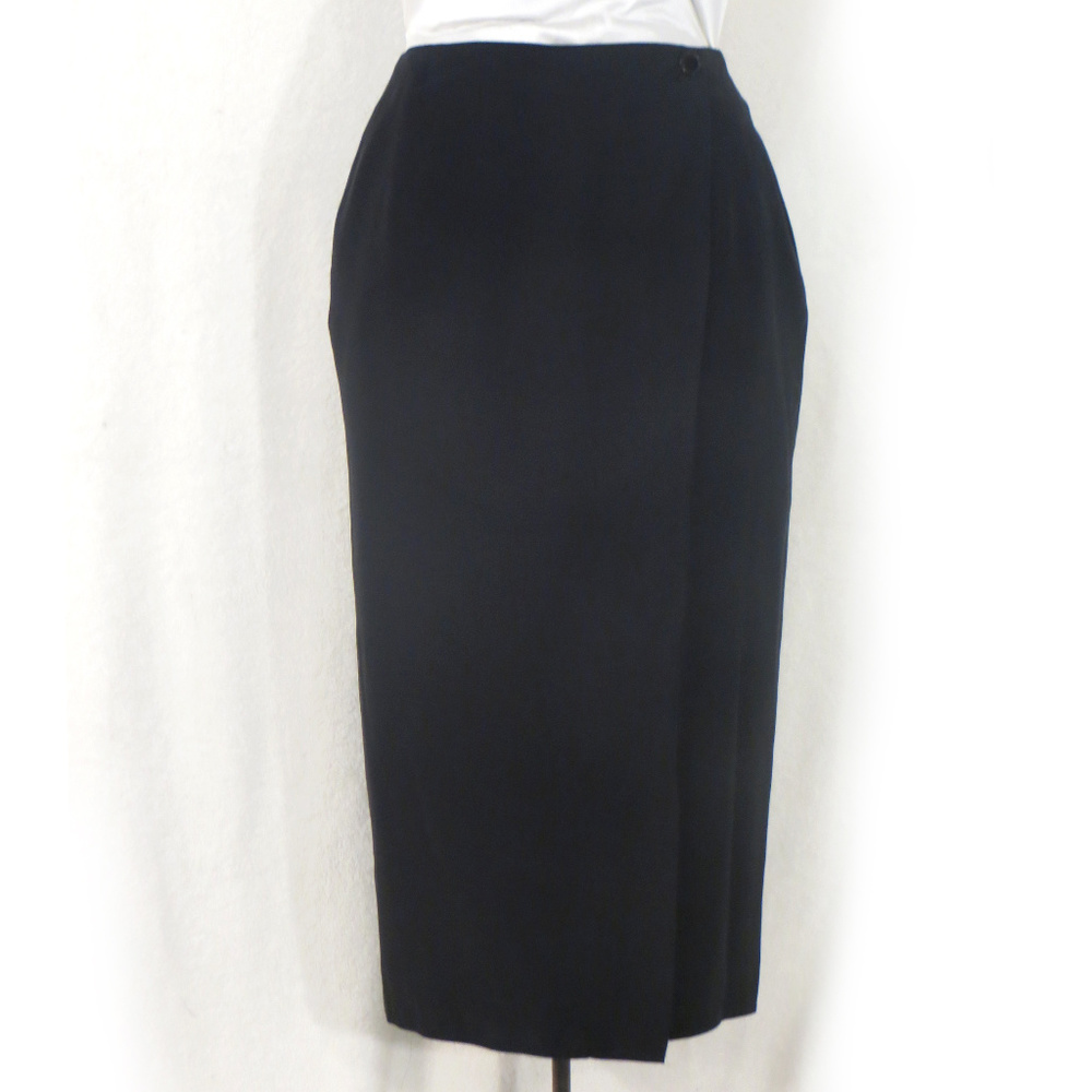 Anne Crimmins Wrap Style Professional Silk Skirt